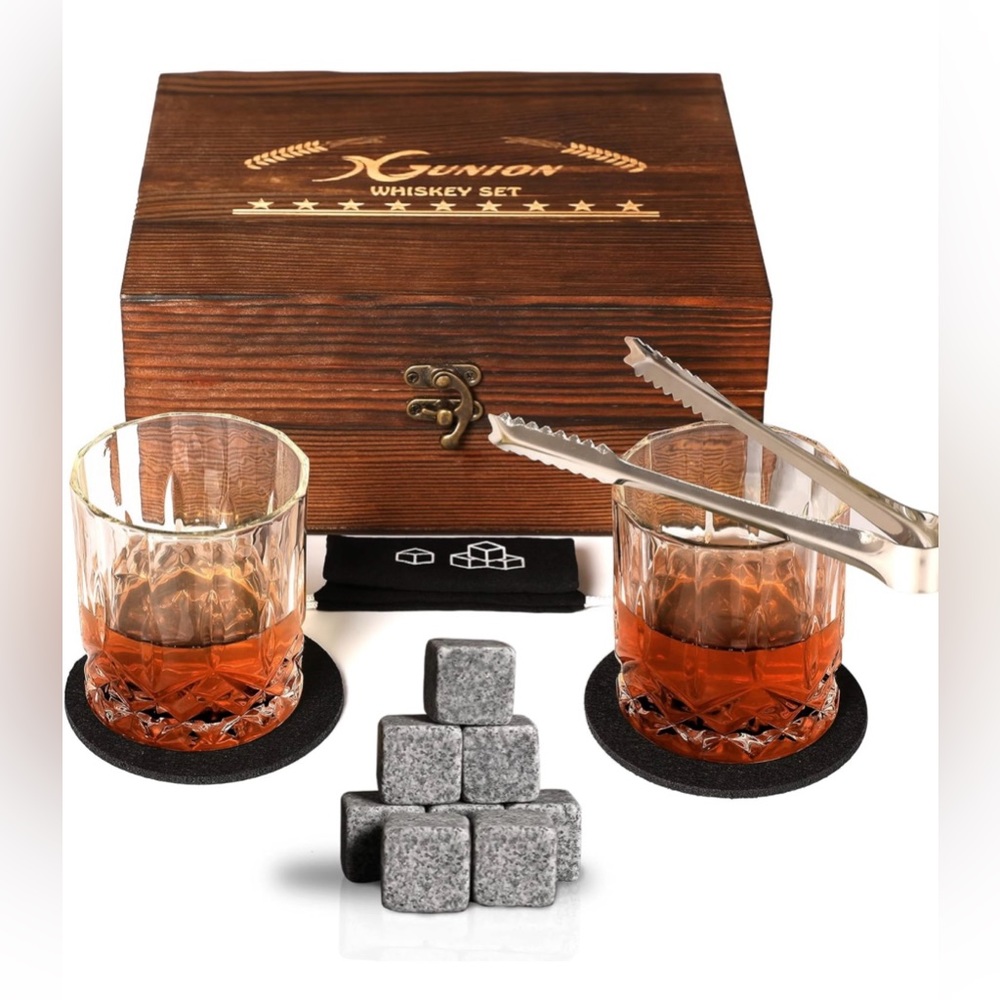 Whiskey Stones Gift Set for Men